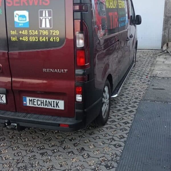 Firmowy samochód osobowy.